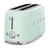 Smeg, TSF02PGUK, 4 Slice Long Slot Toaster, Green