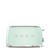 Smeg, TSF02PGUK, 4 Slice Long Slot Toaster, Green