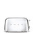 Smeg, TSF02SSUK, 4 Slice Long Slot Toaster, Stainless Steel