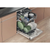 Hotpoint, H5PC15M6 UK, MaxiSpace Integrated Full Size Dishwasher with 3rd Rack, Multi