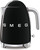 Smeg, Klf03bluk, Retro Style Kettle, Black