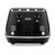 De'Longhi, CTIN4003.BK, De'longhi Distinta X 4 Slice Toaster, Black