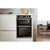 Whirlpool, AKL309/IX, Built In Double Oven, Silver