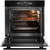 Whirlpool, AKZ96230/NB, Touch Control Electric Built-in Single Fan Oven, Black