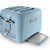 De'Longhi, CT04AZ, Argento Flora Toaster, Blue