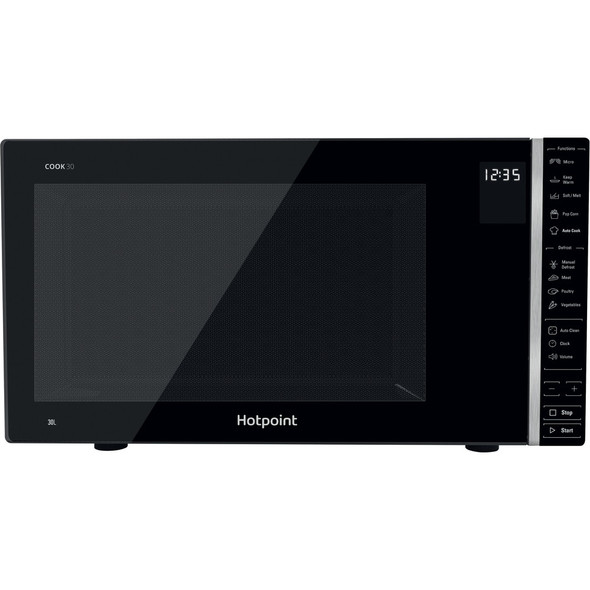 Hotpoint, MWH301B, 30L Freestanding Microwave, Black