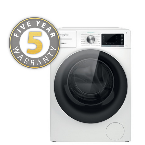 Whirlpool, W8W046WRUK, 10Kg Washing Machine With 1400 rpm, White