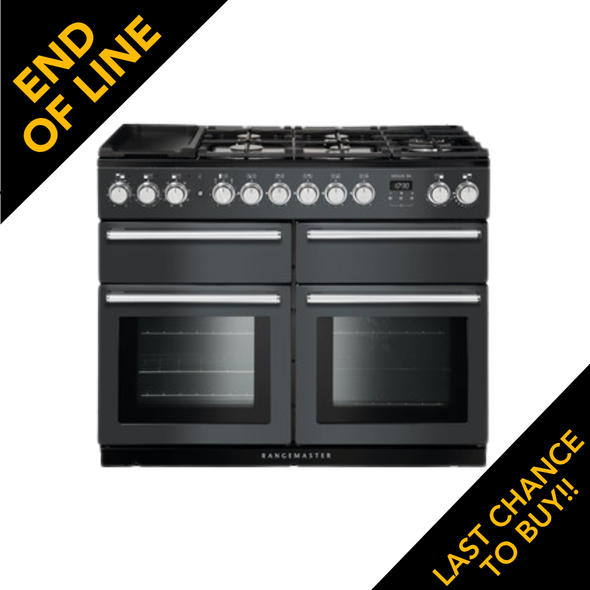 RangeMaster, NEXSE110DFFSL/C, Nexus SE 110 Dual Fuel Rangecooker, Grey