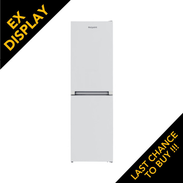 Ex Display Hotpoint, HBNF55181W, 50/50 Fridge Freezer, White Ex Display Hotpoint, HBNF55181W, 50/50 Fridge Freezer, White