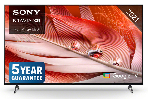 Sony, XR75X90JU, 75 Inch 4K Full Array X90J Android TV, Black