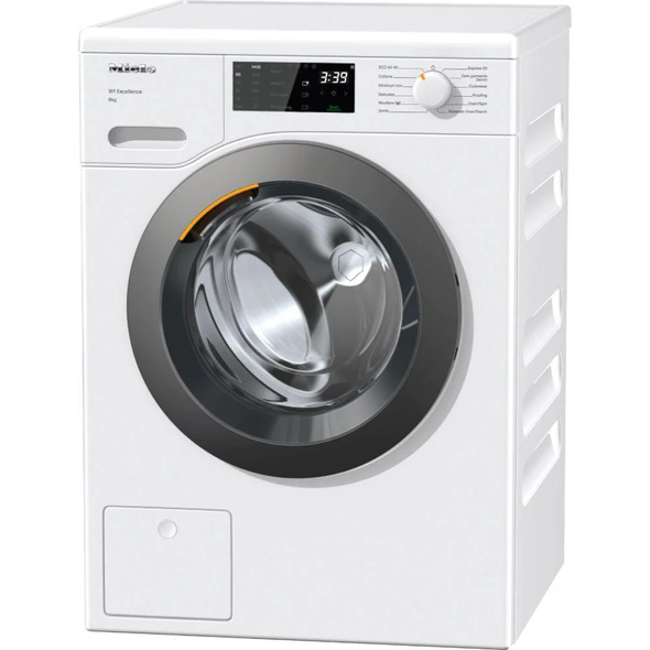 Miele, WED025WPS, 8KG 1400 Spin Freestanding Washing Machine, White