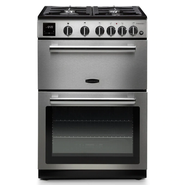 Rangemaster, PROPL60NGFSS/C, Professional+ 60cm Gas Cooker, Stainless Steel