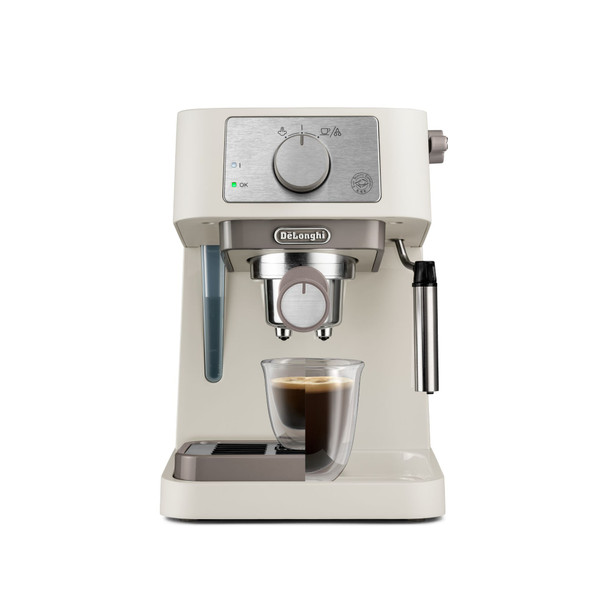 De'Longhi EC260.CR Stilosa Espresso Coffee Machine, Cream