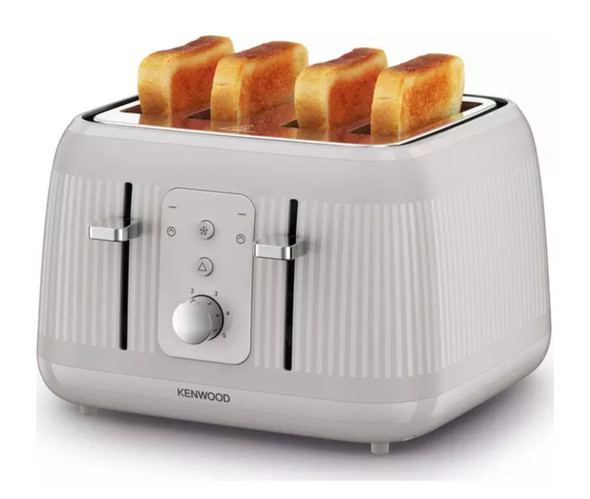 Kenwood, TFP09.000CR, Dawn Kettle and Toaster Pack, Cream - Toaster with Toast