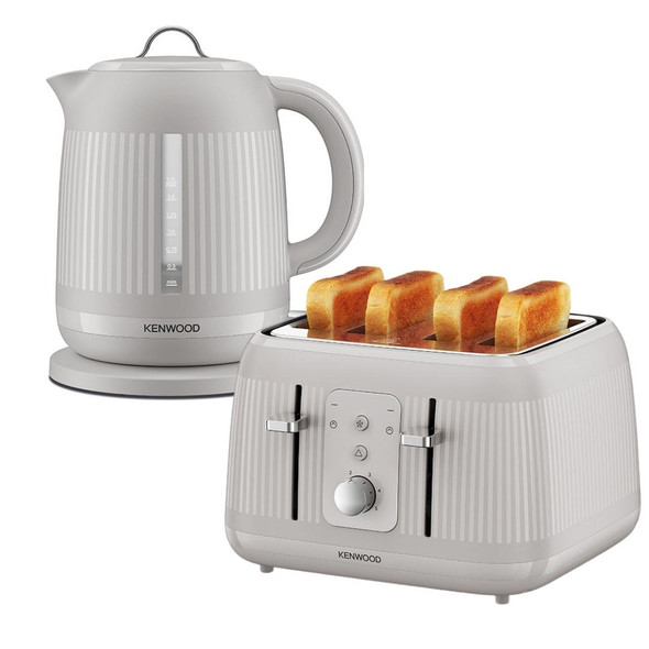 Kenwood, TFP09.000CR, Dawn Kettle and Toaster Pack, Cream Kenwood, TFP09.000CR, Dawn Kettle and Toaster Pack, Cream