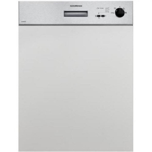 Nordmende, DSSN63IX, 60cm Semi Integrated Dishwasher, Grey