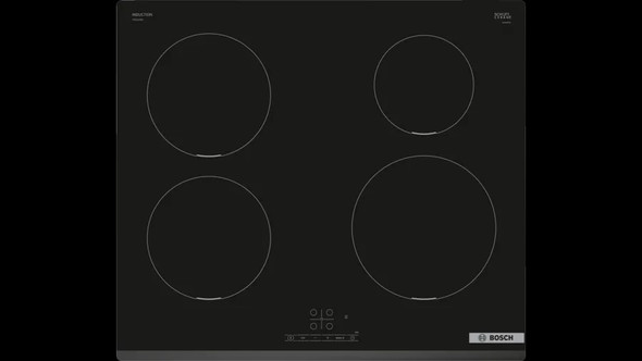 Bosch Series 4 Induction Hob 60 Cm, Black