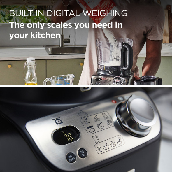 Kenwood, FDM72.990BK, MultiPro Express XL Weighing Food Processor & Blender 1000W