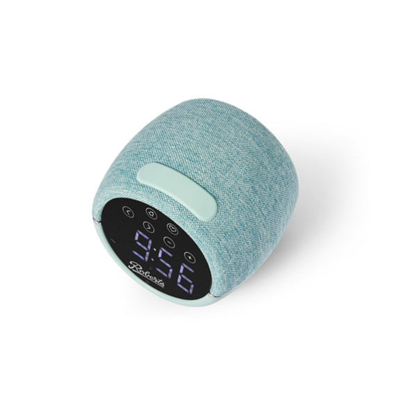 ROBERTS, ZENDE, Zen Duck Egg FM Clock Radio, BLUE ROBERTS, ZENDE, Zen Duck Egg FM Clock Radio, BLUE