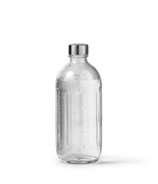 Aarke, 285898, Glass Bottle - Polished Steel, Multi
