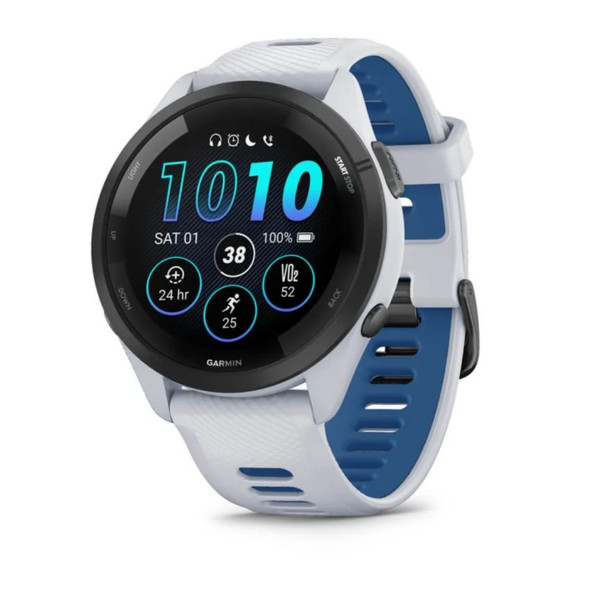 Garmin, 010-02810-11, Forerunner 265 Music, Whitestone Garmin, 010-02810-11, Forerunner 265 Music, Whitestone