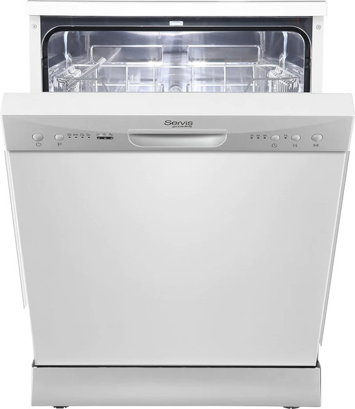 Servis, S2612M2WH, 60cm 12 Place Dishwasher, White
