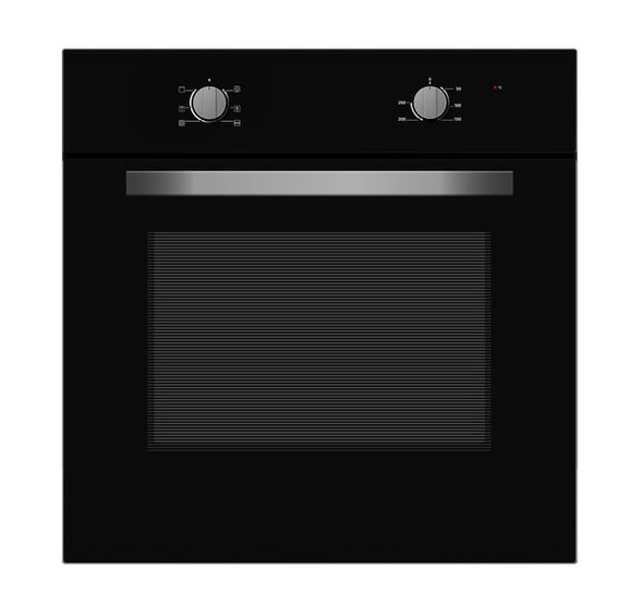Powerpoint, P24EMDBL, 70L Single Oven, Black