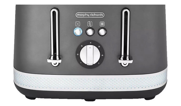 Morphy Richards, 248022, Illumination Matt Steel 4 Slice Toaster, Stainless Steel Morphy Richards, 248022, Illumination Matt Steel 4 Slice Toaster, Stainless Steel
