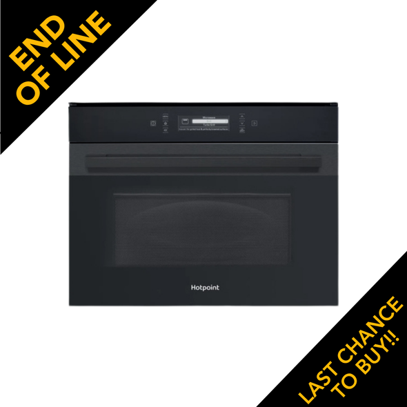 Hotpoint, MP996BMH, Built-in 45cm Microwave, Black