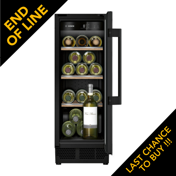 Bosch, KUW20VHF0G, Wine Cooler, Black