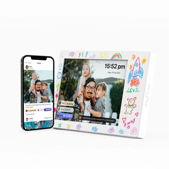 myFirst, FF0901SA-WE01, Frame Doodle 9, White