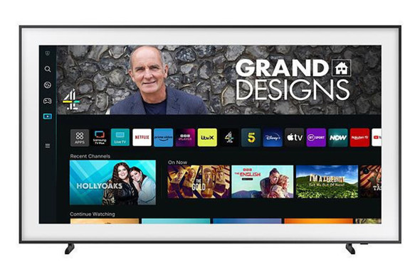 Samsung, QE50LS03DAUXXU, 50" Frame Art Mode QLED 4K HDR Smart TV, Black