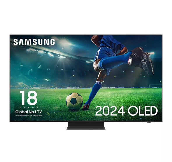 Samsung, QE65S95DATXXU, 65" S95D OLED 4K Smart TV ONE CONNECT BOX, Black