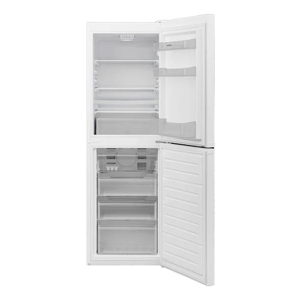 NordMende, RFF317NFWH, 54cm Freestanding 166cm No Frost Fridge Freezer, White