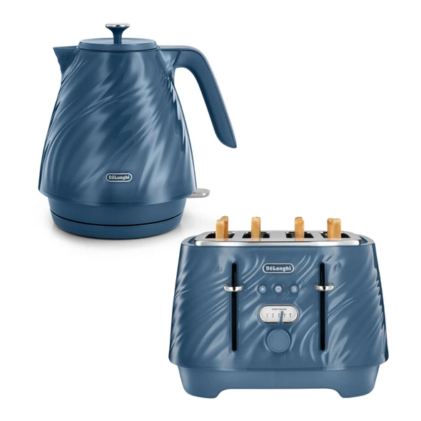 De'Longhi, KBDS3001S4003BL, Ballerina Seta Blue Set