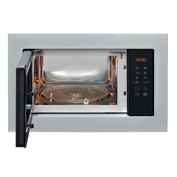 Indesit, MWI125GX, Integrated Microwave, Silver