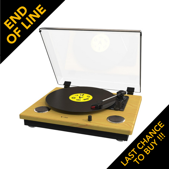 i-Star, 90104PI, Record Player with Bluetooth, Multi