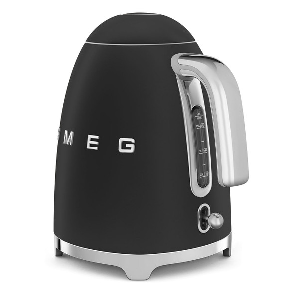 Smeg, KLF03BLMUK, Kettle, 1.7L, Matte Black - Back View Smeg, KLF03BLMUK, Kettle, 1.7L, Matte Black - Back View
