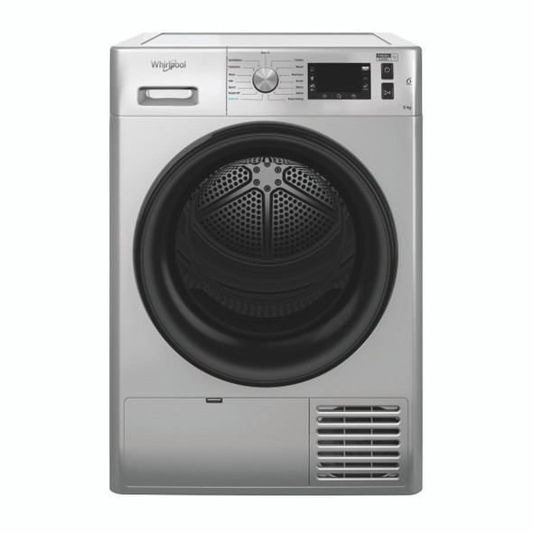 Whirlpool, FFTM229X2SKUK, Heatpump Dryer 9kg, Gun Metal