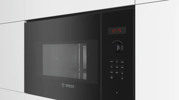 Bosch, BFL553MB0B, Series 4 Built-in microwave 59 x 38 cm, Black