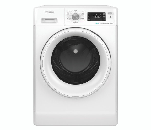 Whirlpool, FFWDB964489WVUK, Washer Dryer 9/6kg 1400 Spin, White