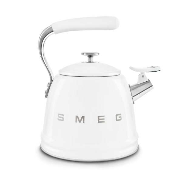 Smeg, WKF01WH, Whistling Kettle, White Smeg, WKF01WH, Whistling Kettle, White