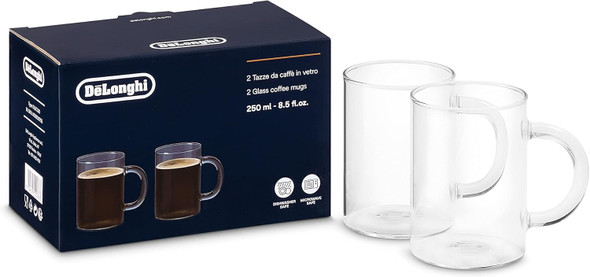 De'Longhi, DLSC320, American coffee glasses 250 ml set of 2, Multi