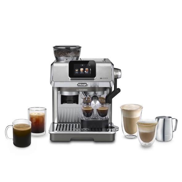 De'Longhi, EC9455.M, La Specialista Touch Bean-to-Cup Coffee Machine, Stainless Steel