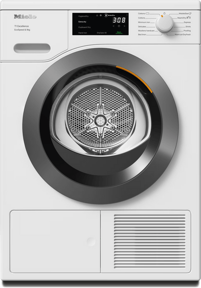 Miele, TED645WP, 9kg Heat Pump Tumble Dryer, White Miele, TED645WP, 9kg Heat Pump Tumble Dryer, White