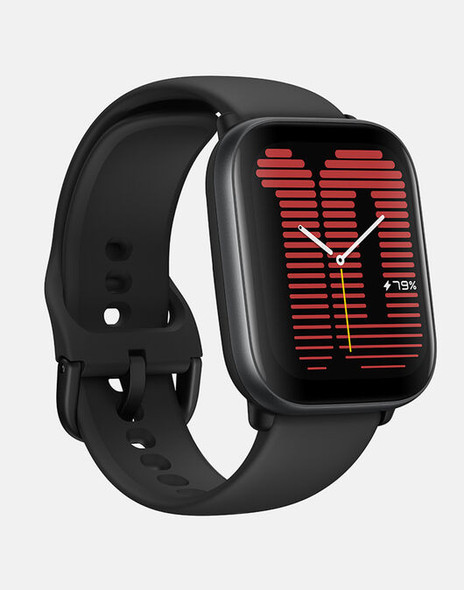 Amazfit, 146-W2211EU5N, Active Smartwatches, Midnight Black