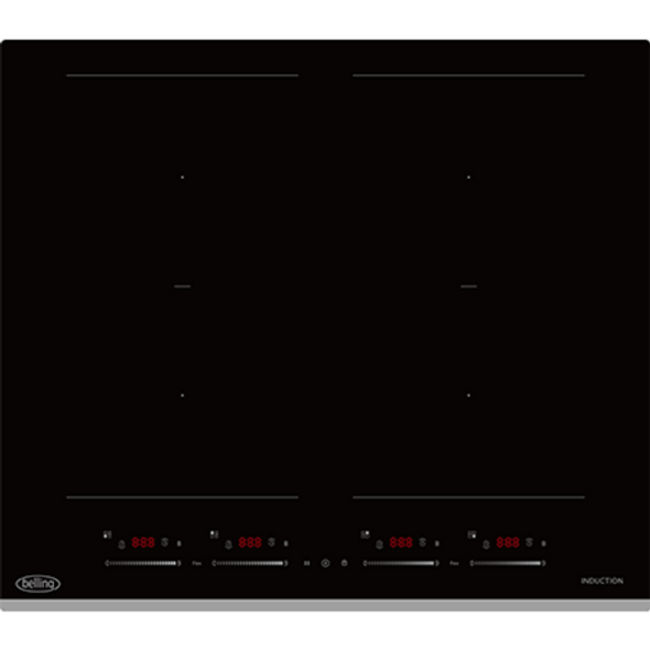Belling, BIHF60BK, 60cm Flexi Induction Hob, Black