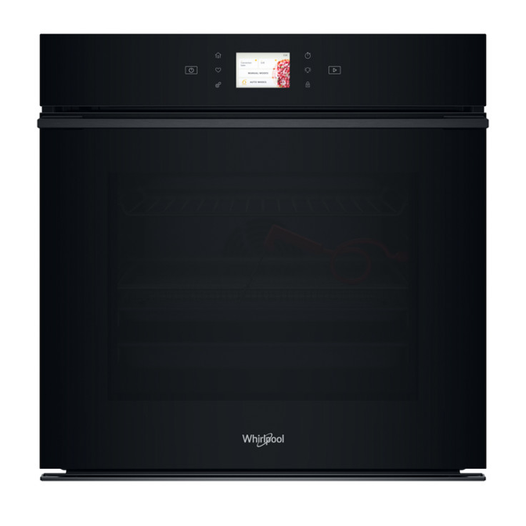 Whirlpool, WOI98FPT2SBA, 73L Pyrolytic and Hydrolytic Cleaning Single Oven, Black Whirlpool, WOI98FPT2SBA, 73L Pyrolytic and Hydrolytic Cleaning Single Oven, Black