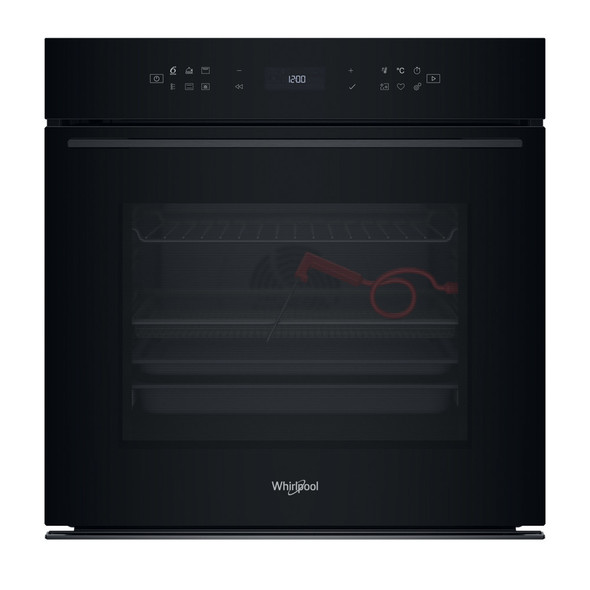 Whirlpool, WOI78FPT1SBA, 73L Built-in Electric Single Oven, Black
