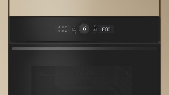 Whirlpool, WOI5S8PM1BA, 73L Pyrolytic and Hydrolytic Cleaning Single Oven, Black